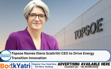 Topsoe Names Elena Scaltritti CEO to Drive Energy Transition Innovation