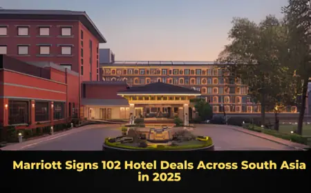 Marriott Signs 102 Hotel Deals Across South Asia in 2025