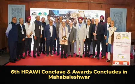 6th HRAWI Conclave & Awards Concludes in Mahabaleshwar