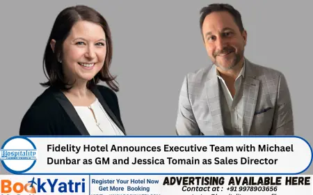 Fidelity Hotel Announces Executive Team with Michael Dunbar as GM and Jessica Tomain as Sales Director