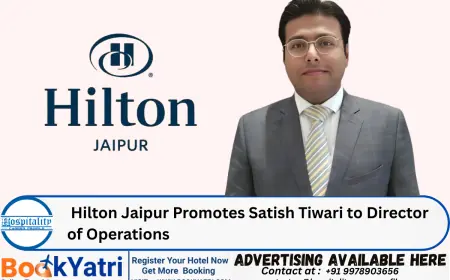Hilton Jaipur Promotes Satish Tiwari to Director of Operations