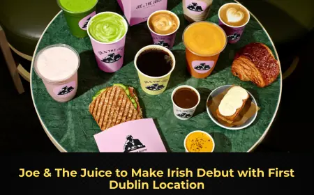 Joe & The Juice to Make Irish Debut with First Dublin Location