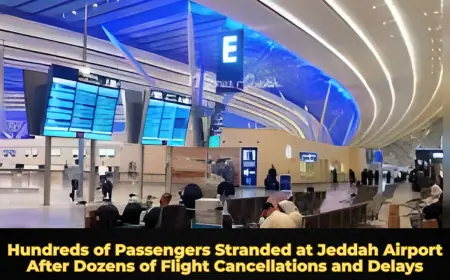 Hundreds of Passengers Stranded at Jeddah Airport After Dozens of Flight Cancellations and Delays