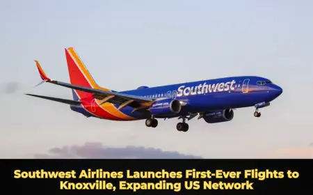 Southwest Airlines Launches First-Ever Flights to Knoxville, Expanding US Network