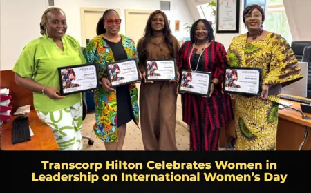 Transcorp Hilton Celebrates Women in Leadership on International Women’s Day