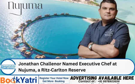 Jonathan Challenor Named Executive Chef at Nujuma, a Ritz‑Carlton Reserve