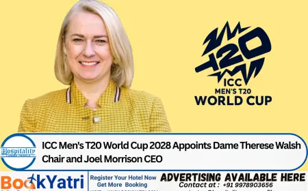 ICC Men's T20 World Cup 2028 Appoints Dame Therese Walsh Chair and Joel Morrison CEO