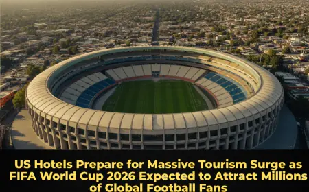 US Hotels Prepare for Massive Tourism Surge as FIFA World Cup 2026 Expected to Attract Millions of Global Football Fans