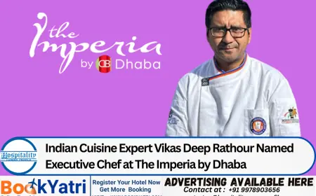 Indian Cuisine Expert Vikas Deep Rathour Named Executive Chef at The Imperia by Dhaba