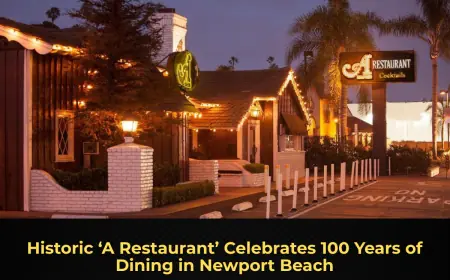 Historic ‘A Restaurant’ Celebrates 100 Years of Dining in Newport Beach