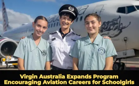 Virgin Australia Expands Program Encouraging Aviation Careers for Schoolgirls