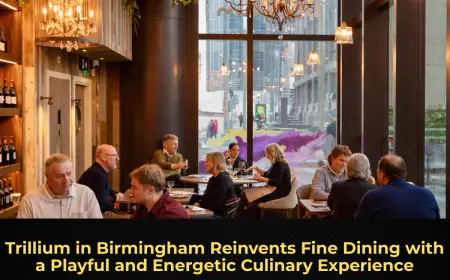 Trillium in Birmingham Reinvents Fine Dining with a Playful and Energetic Culinary Experience