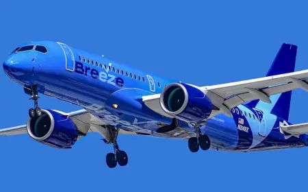 Breeze Airways Launches New Routes and Adds Two New Cities to Its Network