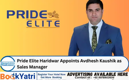Pride Elite Haridwar Appoints Avdhesh Kaushik as Sales Manager