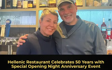 Hellenic Restaurant Celebrates 50 Years with Special Opening Night Anniversary Event