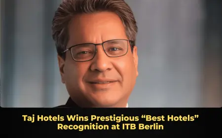 Taj Hotels Wins Prestigious “Best Hotels” Recognition at ITB Berlin