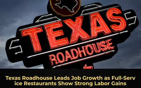 Texas Roadhouse Leads Job Growth as Full‑Service Restaurants Show Strong Labor Gains