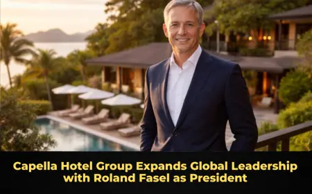 Capella Hotel Group Expands Global Leadership with Roland Fasel as President