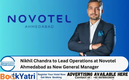 Nikhil Chandra to Lead Operations at Novotel Ahmedabad as New General Manager