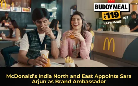 McDonald’s India North and East Appoints Sara Arjun as Brand Ambassador