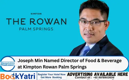 Joseph Min Named Director of Food & Beverage at Kimpton Rowan Palm Springs