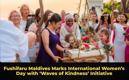 Fushifaru Maldives Marks International Women’s Day with ‘Waves of Kindness’ Initiative