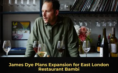 James Dye Plans Expansion for East London Restaurant Bambi