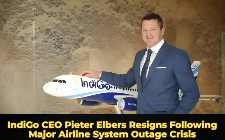 IndiGo CEO Pieter Elbers Resigns Following Major Airline System Outage Crisis