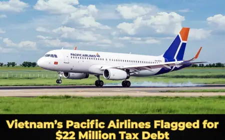 Vietnam’s Pacific Airlines Flagged for $22 Million Tax Debt