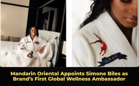 Mandarin Oriental Appoints Simone Biles as Brand’s First Global Wellness Ambassador