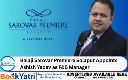 Balaji Sarovar Premiere Solapur Appoints Ashish Yadav as F&B Manager