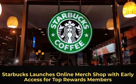 Starbucks Launches Online Merch Shop with Early Access for Top Rewards Members