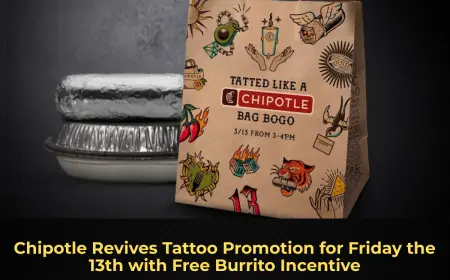 Chipotle Revives Tattoo Promotion for Friday the 13th with Free Burrito Incentive