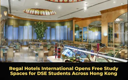 Regal Hotels International Opens Free Study Spaces for DSE Students Across Hong Kong
