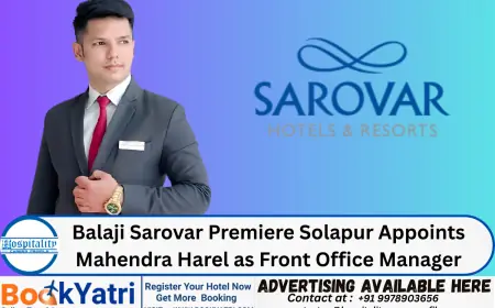 Balaji Sarovar Premiere Solapur Appoints Mahendra Harel as Front Office Manager