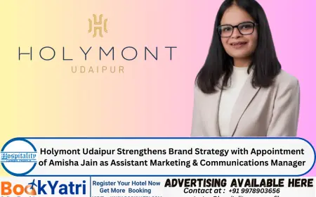 Holymont Udaipur Strengthens Brand Strategy with Appointment of Amisha Jain as Assistant Marketing & Communications Manager