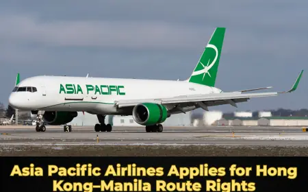 Asia Pacific Airlines Applies for Hong Kong–Manila Route Rights