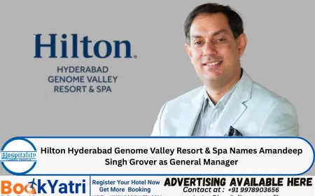 Hilton Hyderabad Genome Valley Resort & Spa Names Amandeep Singh Grover as General Manager