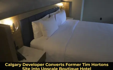 Calgary Developer Converts Former Tim Hortons Site into Upscale Boutique Hotel