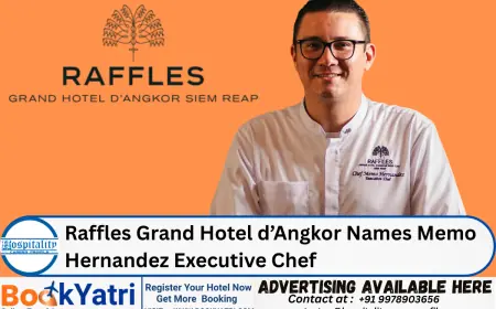 Raffles Grand Hotel d’Angkor Names Memo Hernandez Executive Chef