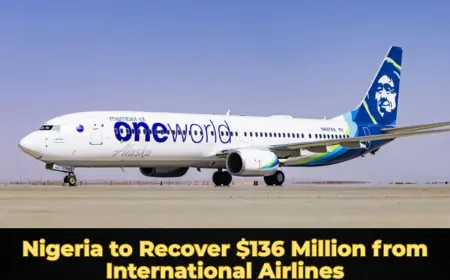 Nigeria to Recover $136 Million from International Airlines