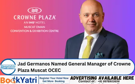 Jad Germanos Named General Manager of Crowne Plaza Muscat OCEC