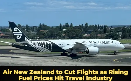 Air New Zealand to Cut Flights as Rising Fuel Prices Hit Travel Industry