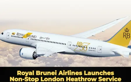 Royal Brunei Airlines Launches Non‑Stop London Heathrow Service