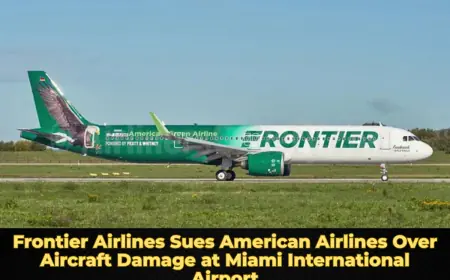 Frontier Airlines Sues American Airlines Over Aircraft Damage at Miami International Airport