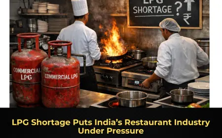 LPG Shortage Puts India’s Restaurant Industry Under Pressure