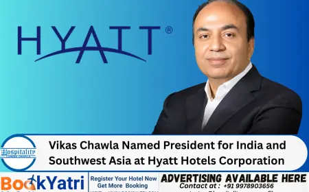 Vikas Chawla Named President for India and Southwest Asia at Hyatt Hotels Corporation