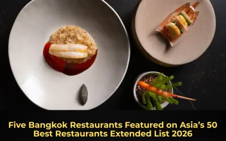 Five Bangkok Restaurants Featured on Asia’s 50 Best Restaurants Extended List 2026