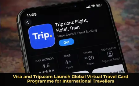 Visa and Trip.com Launch Global Virtual Travel Card Programme for International Travellers