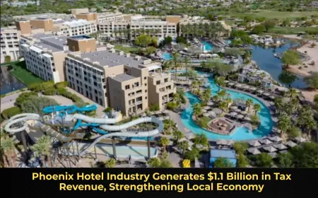Phoenix Hotel Industry Generates $1.1 Billion in Tax Revenue, Strengthening Local Economy